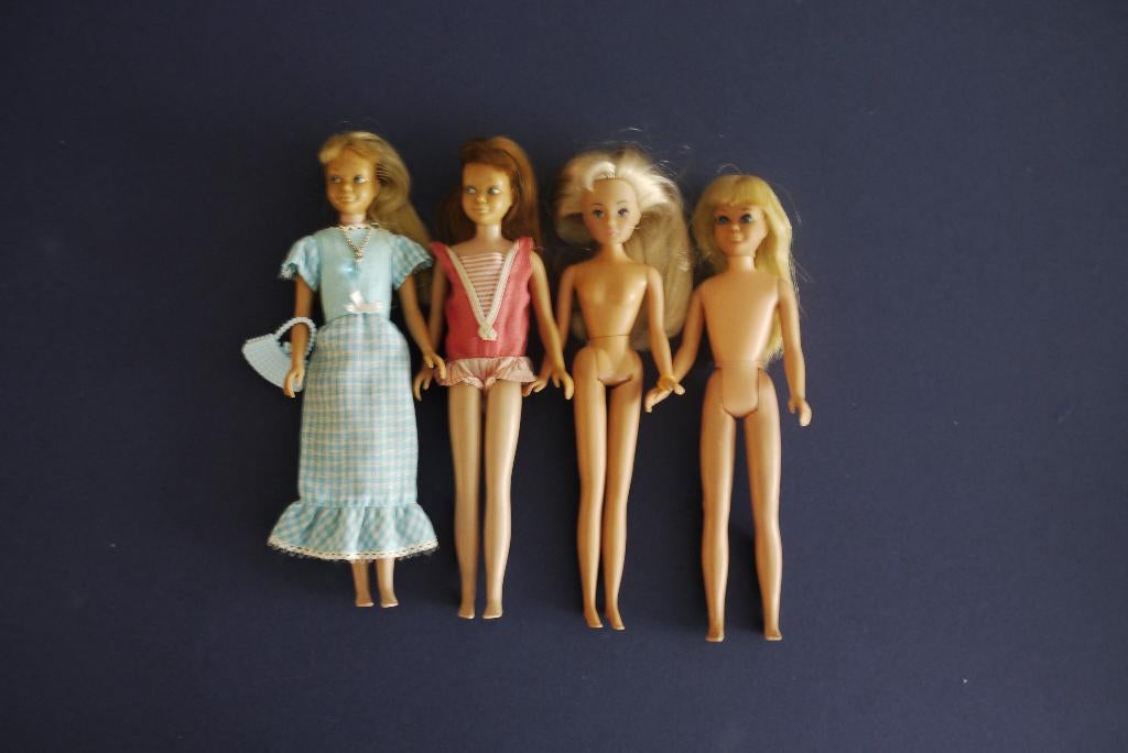 skipper doll petra van 4 ook los quick curl jurk badpak, Ophalen of Verzenden, Gebruikt, Pop