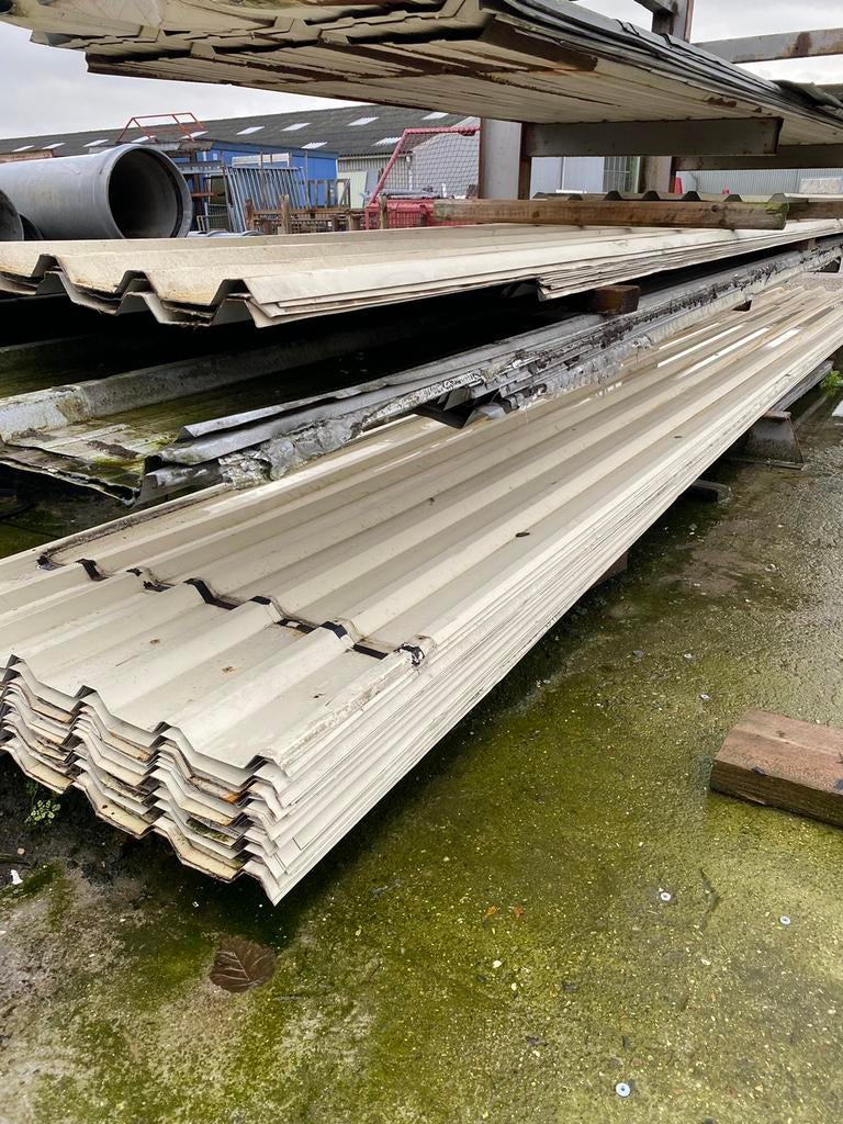damwand, damwandplaten, dakplaten gebruikt, Ophalen, Gebruikt, Overige materialen