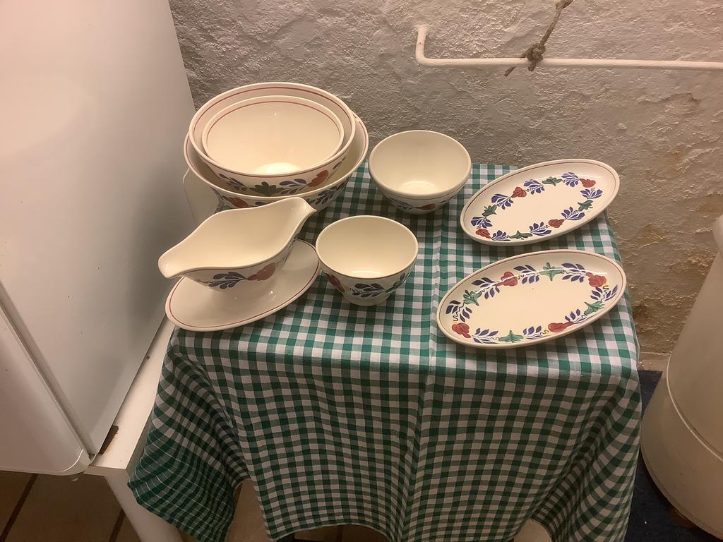 Diverse Boerenbond, Huis en Inrichting, Keuken | Servies, Ophalen, Glas, Overige stijlen, Bord(en)