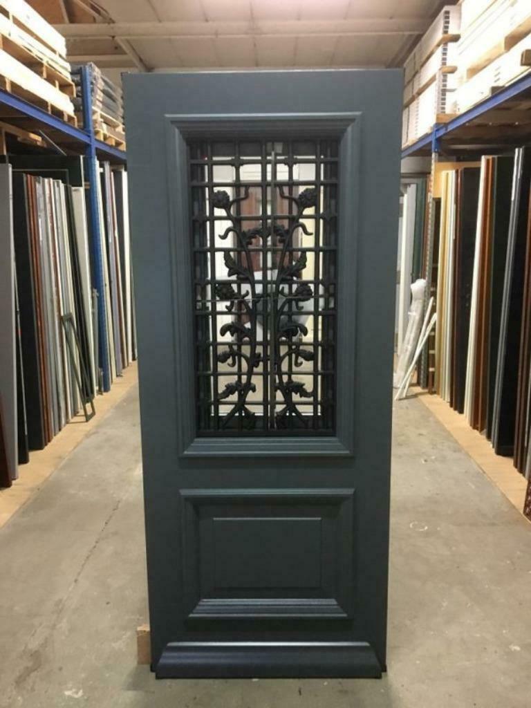 nieuwe roostervoordeuren, Nieuw, Buitendeur, 200 tot 215 cm, Glas