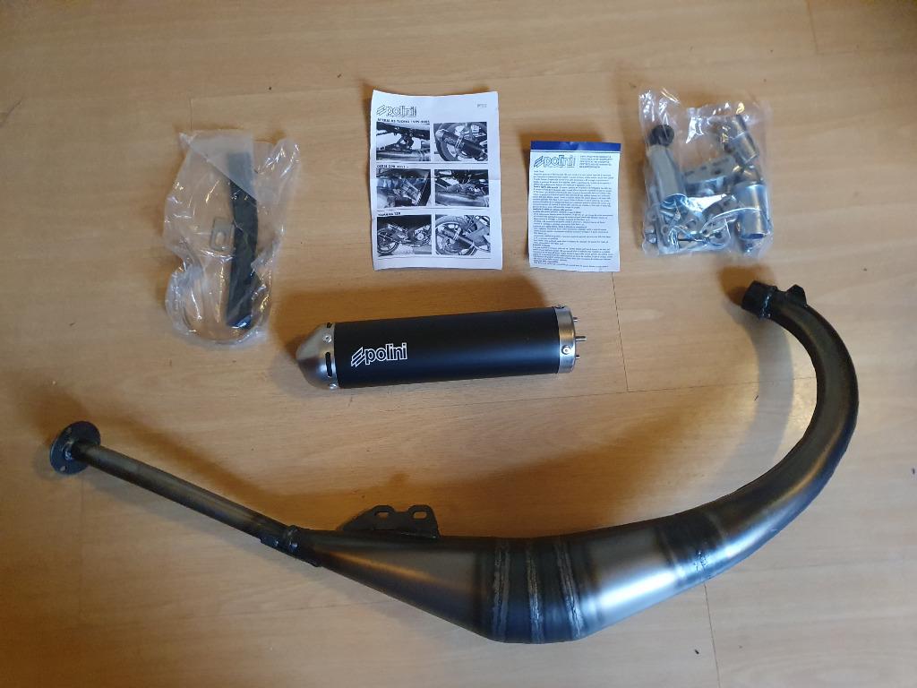 NIEUW Polini uitlaat, Minarelli AM6 Derbi GPR Senda D50B0, Ophalen of Verzenden, Nieuw, Uitlaat, Polini