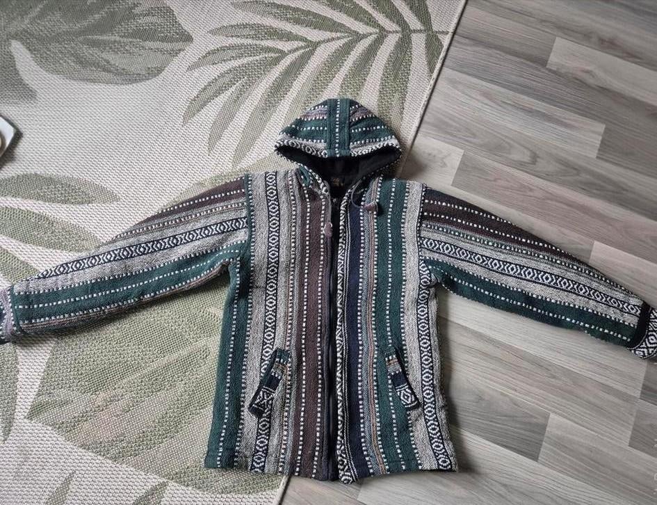 Prachtig handgemaakt vest uit Nepal met fleece voering, Ophalen of Verzenden, Zo goed als nieuw