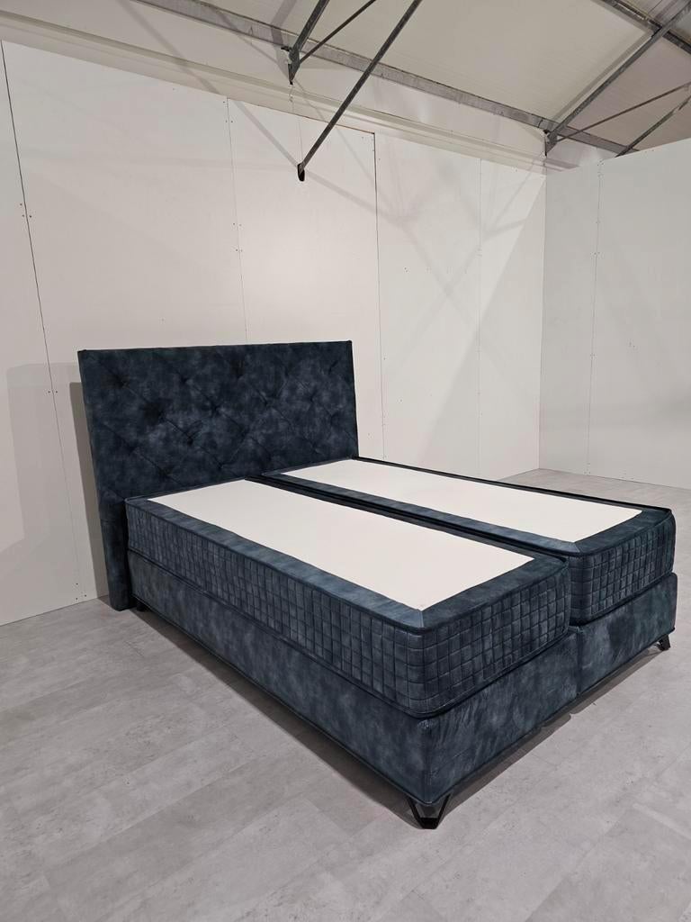 Boxspring Swiss Sense Royal Babilon 160x220 Als Nieuw, 210 cm, Tweepersoons, Ophalen of Verzenden, Zo goed als nieuw