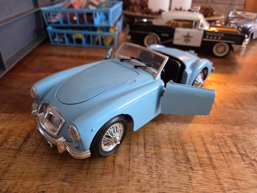 MGA Twin Cam Polistil Tonka 01111 schaal 1:16, Overige merken, Gebruikt, Auto, .