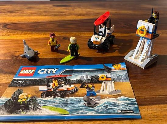 Lego city 60163 Coast Guard Starter Set, Ophalen of Verzenden, Zo goed als nieuw