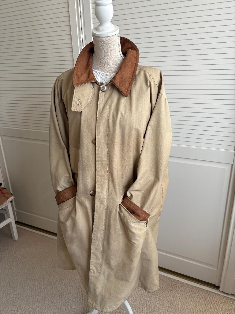 Regen Mantel, Kleding | Dames, Beige, Maat 46/48 (XL) of groter, Ophalen of Verzenden, Gedragen