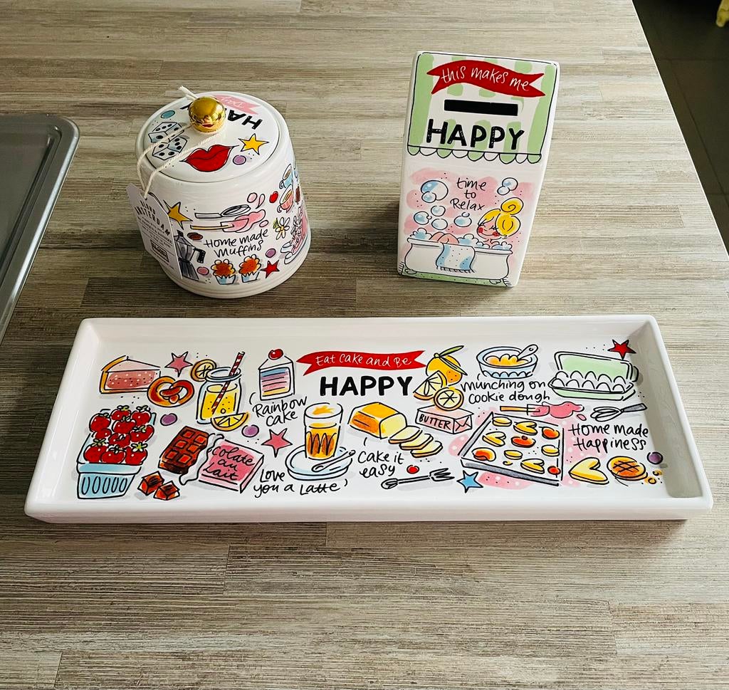 Blond Amsterdam Happy - NIEUW, Ophalen, Nieuw, Aardewerk, Blond Amsterdam