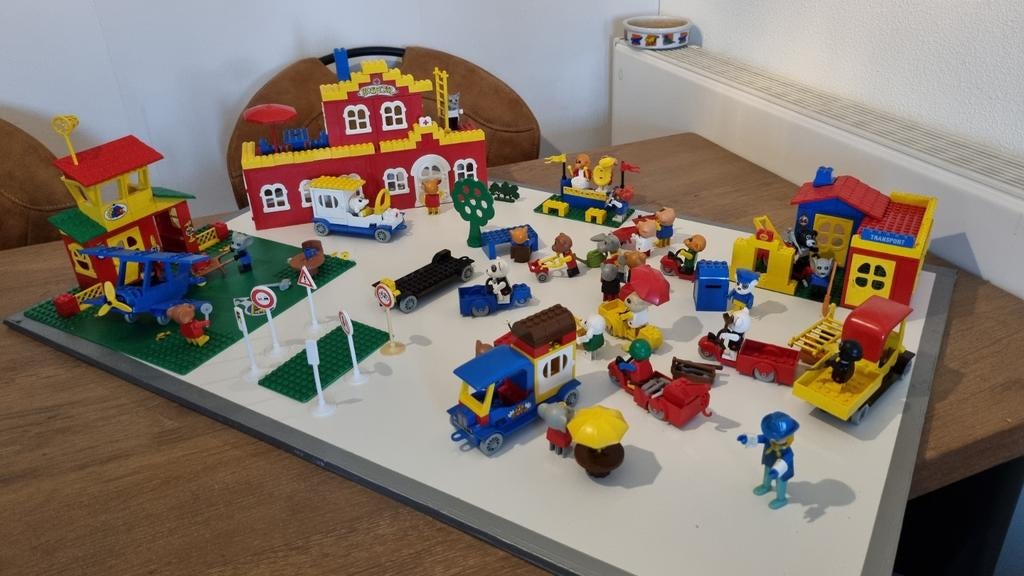 Lego Fabuland, Ophalen, Gebruikt