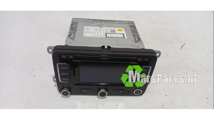 Radio CD Speler van een Volkswagen Polo, Gebruikt, -, Volkswagen, -