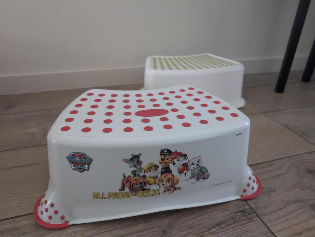 Kinder opstap krukje wc krukje Ikea Paw Patrol, Ophalen, Gebruikt, Kunststof