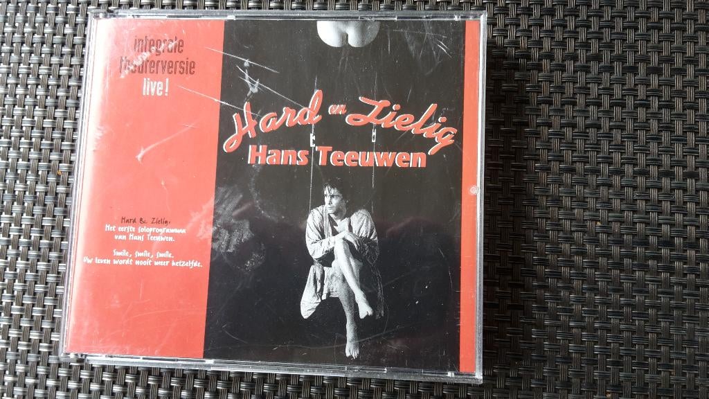 2CD Hans Teeuwen - Hard en Zielig, Ophalen of Verzenden, Gebruikt, Boxset
