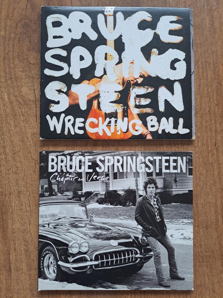 Bruce Springsteen: Wrecking Ball & Chapter and Verse CD's, Ophalen of Verzenden, Zo goed als nieuw, Poprock