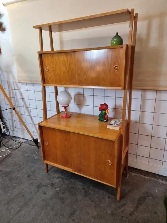 Vintage wandmeubel monti 300 jaren 60, ,, Ophalen of Verzenden, Zo goed als nieuw, ,