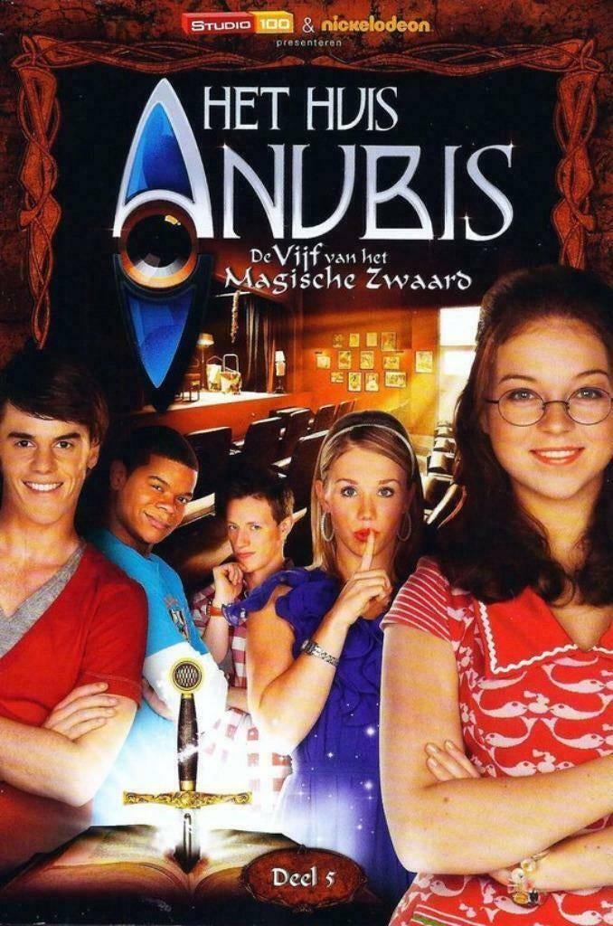 Het huis Anubis en de Vijf van het Magische Zwaard; deel 5, Cd's en Dvd's, Alle leeftijden, Ophalen of Verzenden, Zo goed als nieuw