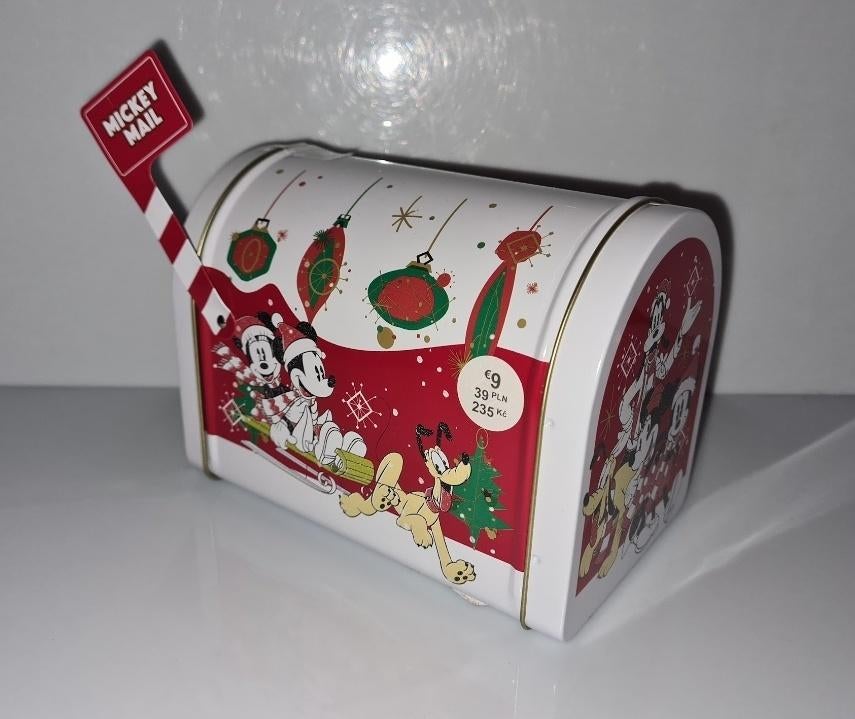 Mickey & friends mailbox blik brievenbus kerstblik Primark, Ophalen, Mickey Mouse, Nieuw, Overige typen