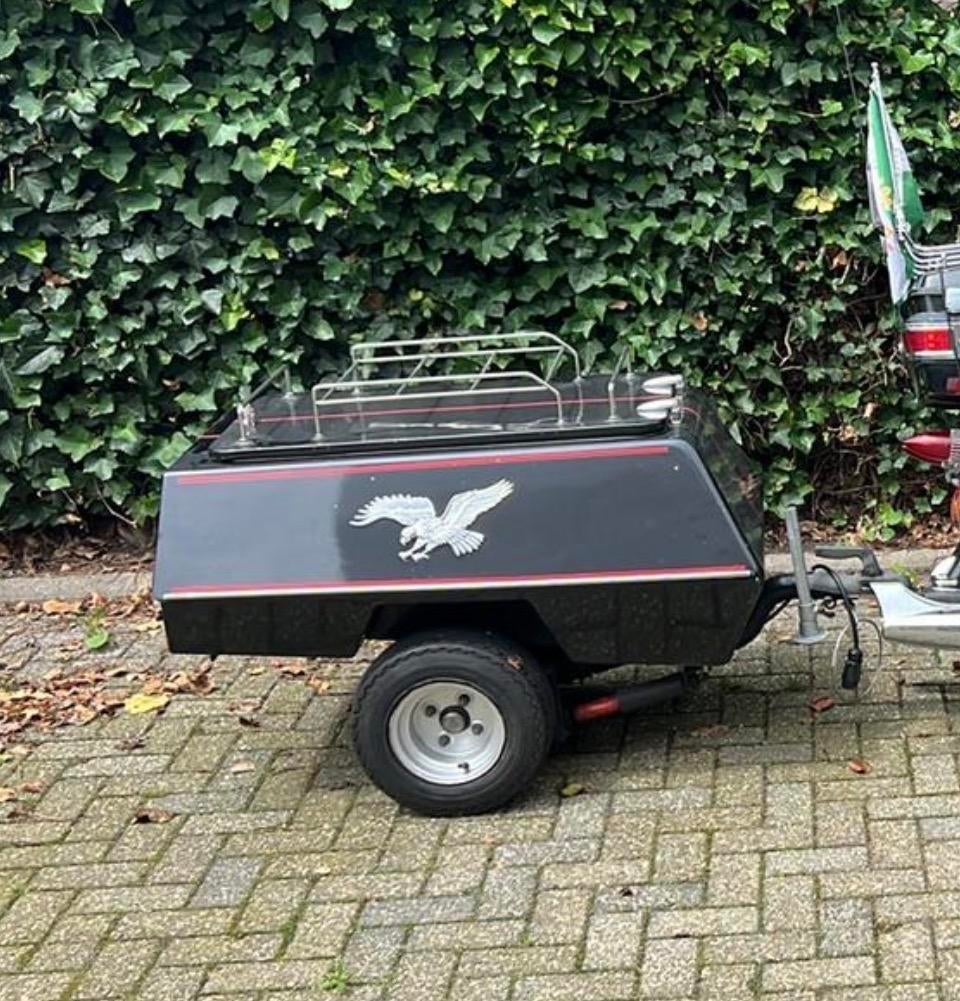 Motor aanhanger - 2 wielen - Zeer goede staat, Motoren, Ophalen, Zo goed als nieuw