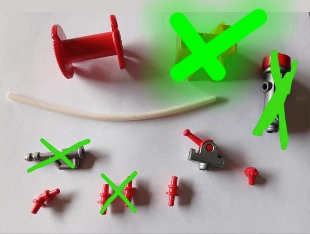 Losse brandweer onderdelen, Kinderen en Baby's, Speelgoed | Playmobil, Ophalen of Verzenden, Zo goed als nieuw, Los playmobil