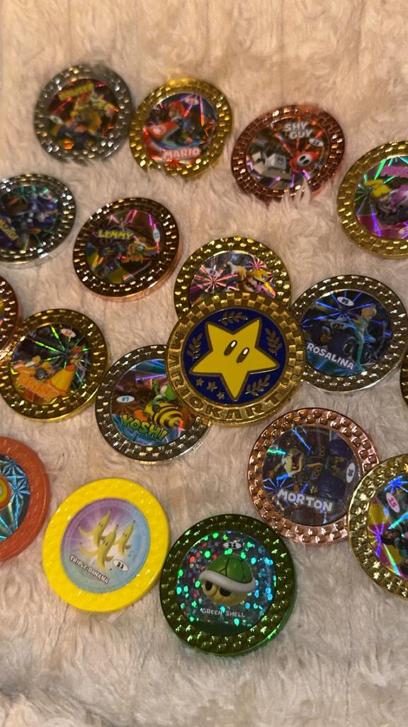 Super Mario Kart Coins (+speciale munten & ringen), Verzamelen, Supermarktacties, Plus, Ophalen of Verzenden