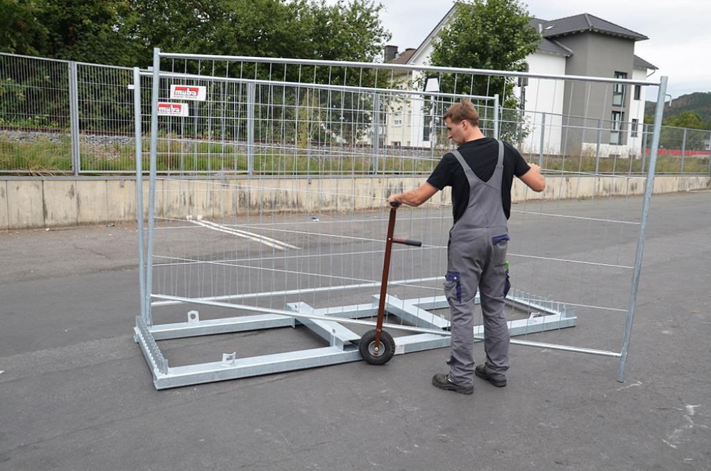 Bouwhekdrager met wiel, Ophalen, Nieuw