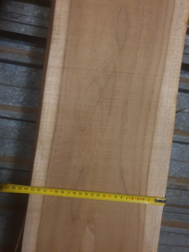 Teakhout /schaaldelen/ stammen, Doe-het-zelf en Verbouw, Ophalen, Minder dan 25 mm, Nieuw, Plank