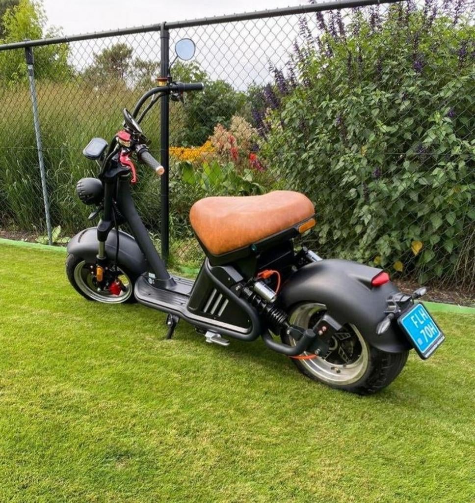 E chopper 4.0 pro zwart 25km/H, Fietsen en Brommers, Ophalen