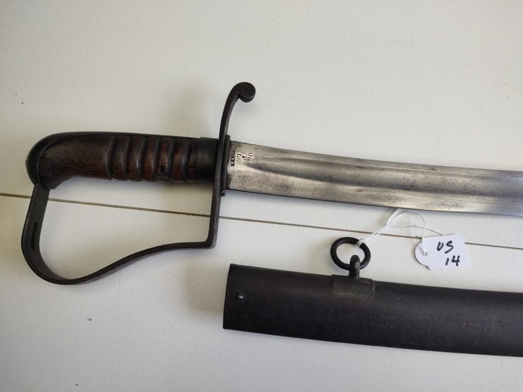 US sabel # 14 US M1818 Starr cavalry sword, Verzenden, Landmacht, Amerika, Zwaard of Sabel