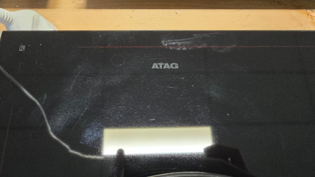 ATAG Inbouw inductie kookplaat KIVK9ATA //MET WOKBRANDER//, Witgoed en Apparatuur, Kookplaten, Ophalen, Refurbished, Inbouw, Inductie