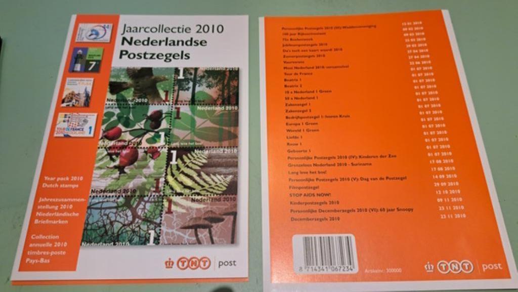 Postzegels jaar collectie 2010, Ophalen of Verzenden, Na 1940, Postfris