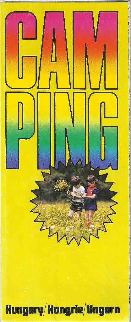 D10 plattegrond hongarije campingkaart  -- verzendkosten 4., Boeken, Atlassen en Landkaarten, Gelezen, 2000 tot heden, Ophalen of Verzenden