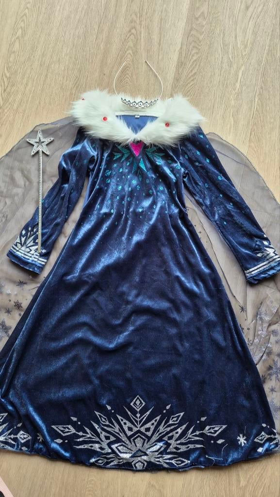 Elsa Frozen IJsprinsesjurkje maat 3-4 jaar, Ophalen of Verzenden, Nieuw