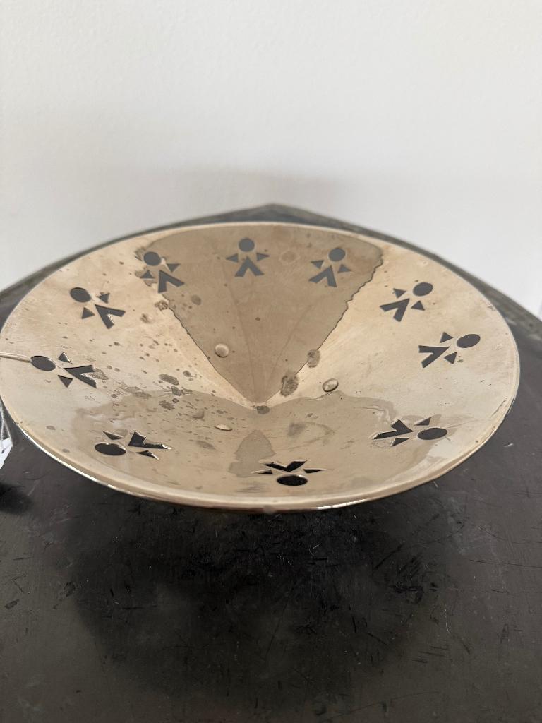 Fruitschaal Alessi, Overige materialen, Schaal, Rond, Nieuw