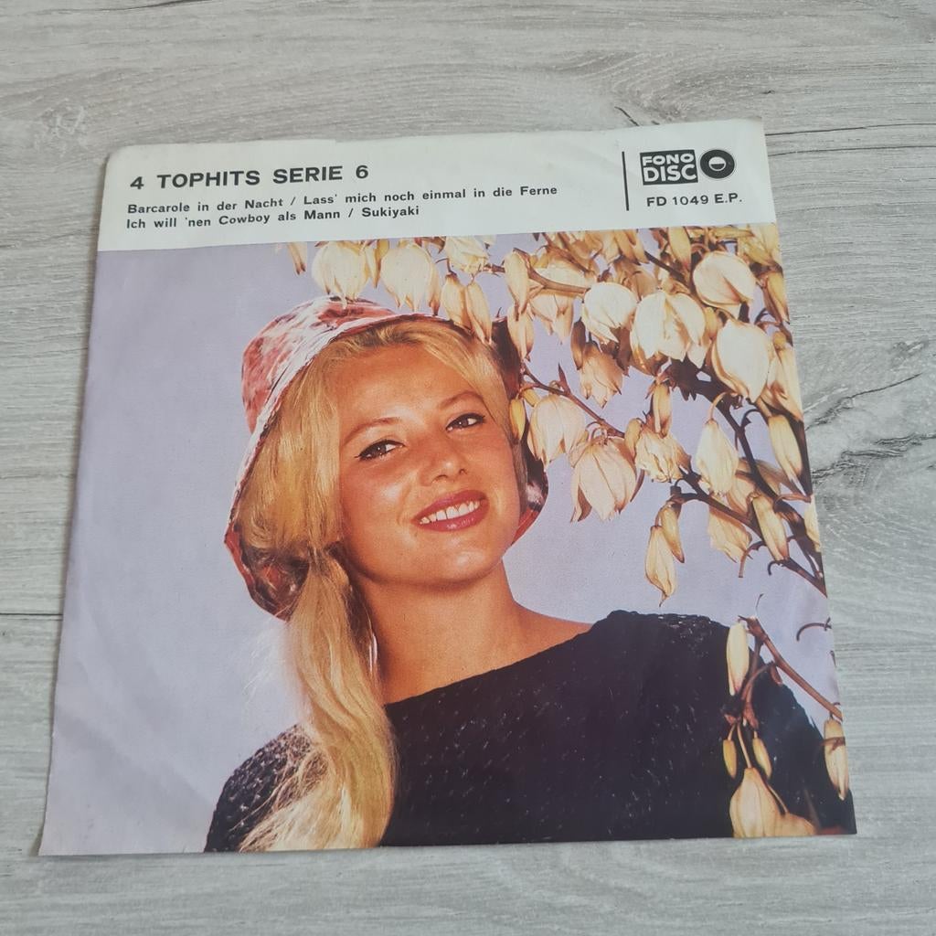 4 Top Hits Serie 6 - Fono Disc FD 1049 EP, Cd's en Dvd's, Vinyl Singles, Ophalen of Verzenden, Gebruikt, EP