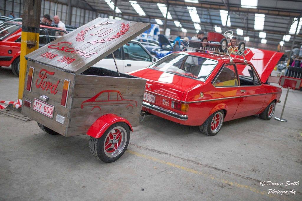 Ford Escort MK2 - aanhangwagen, Ophalen, Gebruikt