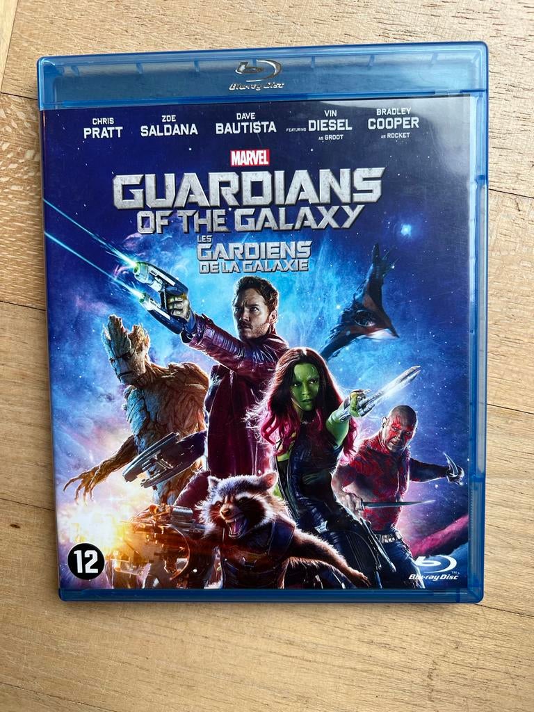 Guardians of the Galaxy Blu-ray, Cd's en Dvd's, Blu-ray, Ophalen of Verzenden, Zo goed als nieuw, Science Fiction en Fantasy