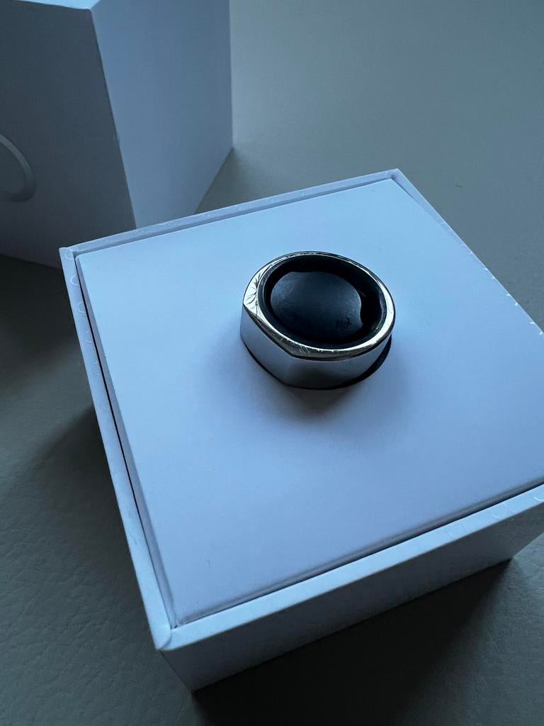 Oura Ring Gen 2 - Perfect voor Slaaptracking! (Zilver mt 7), Gebruikt, IOS, Ophalen of Verzenden, Waterdicht