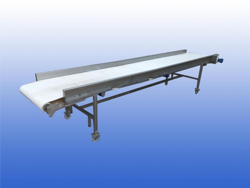 transportbanden RVS conveyor transportband lopende band, Ophalen of Verzenden, Gebruikt