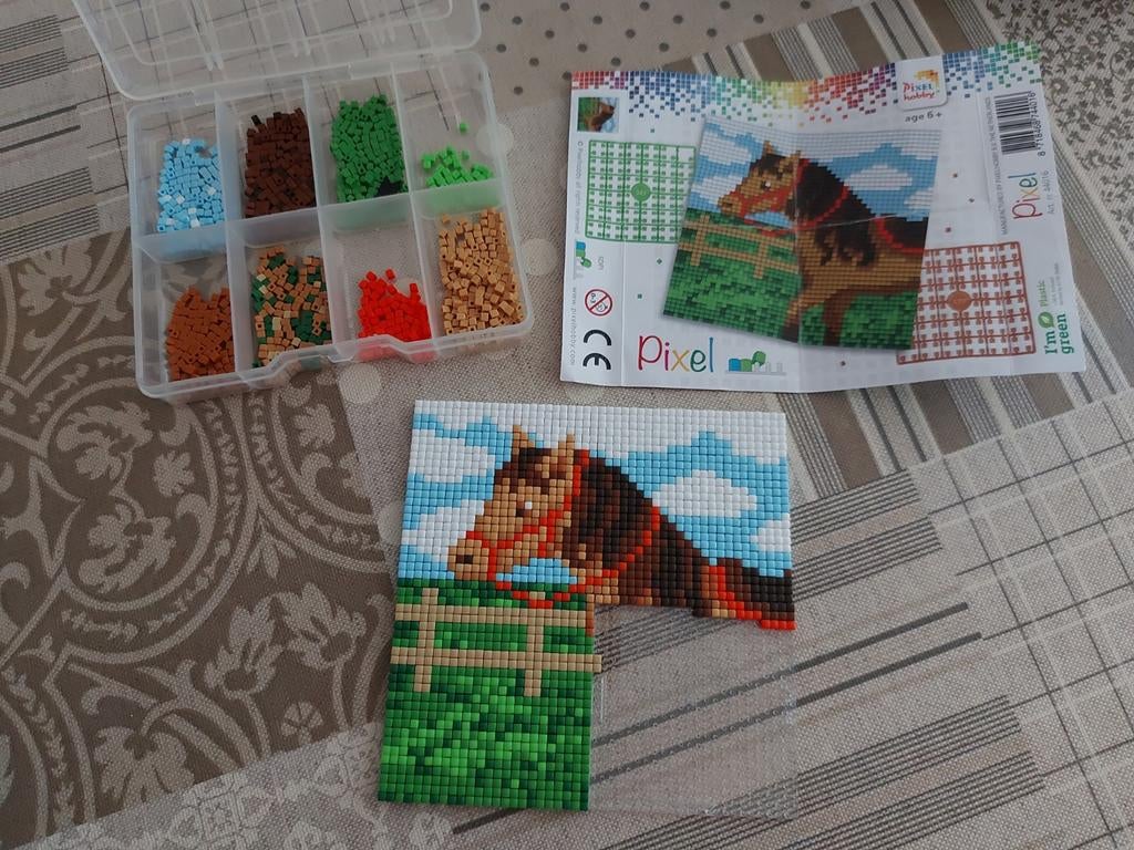Pixel hobby met paard zgan, Ophalen of Verzenden, Zo goed als nieuw, Overige typen