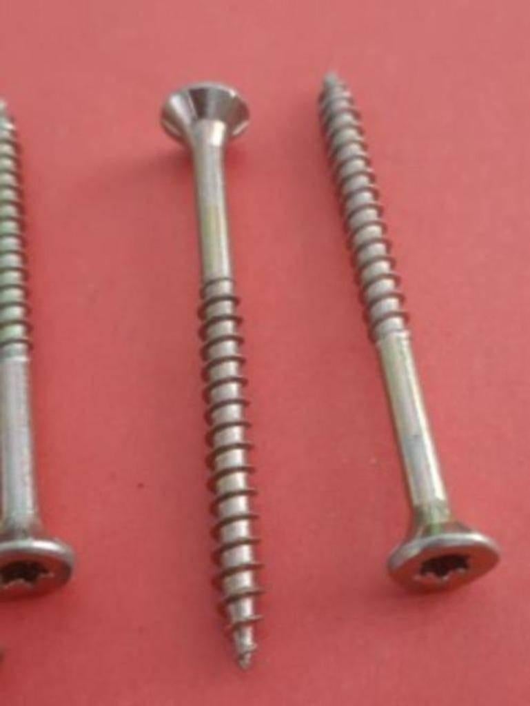 50 Torx houtbouwschroeven 6x140  carport veranda terras*, 50 tot 100 mm, N, N, Schroeven