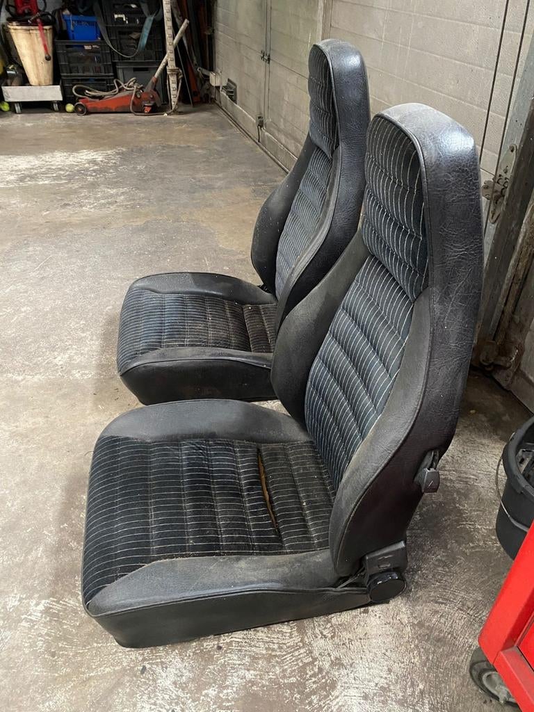 Porsche 911 G model stoelen groene tint, Ophalen, Porsche