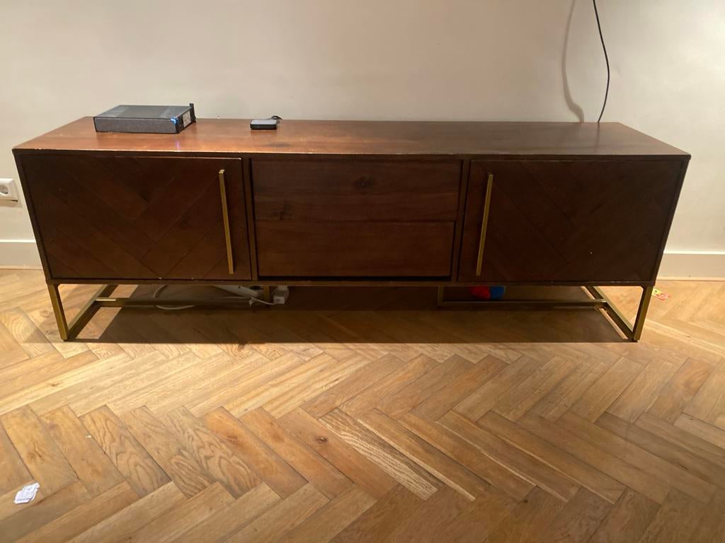 Houdten tv meubel, Antiek en Kunst, Ophalen