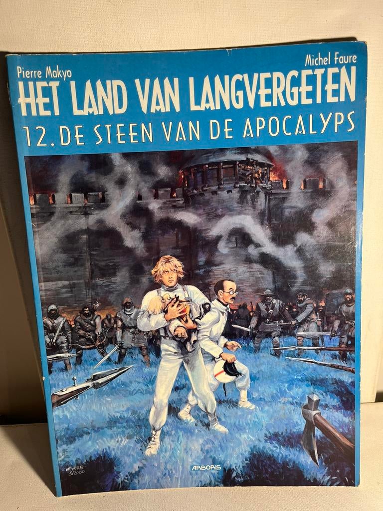 Het Land van Langvergeten 12 - De steen van de Apocalyps",, Boeken, Eén stripboek, Ophalen of Verzenden, Gelezen