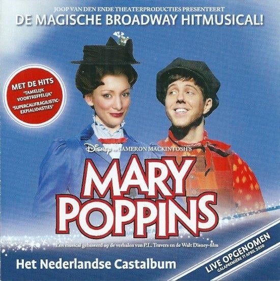 Mary Poppins (Het Nederlandse Castalbum), Ophalen of Verzenden, Zo goed als nieuw