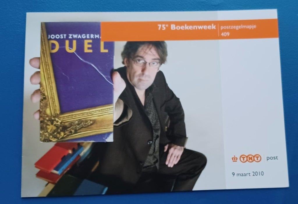 Postzegelmapje 409 - 75e Boekenweek Joost Zwagerman 2010, Ophalen of Verzenden, Na 1940, Postfris
