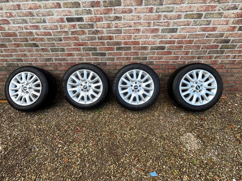 Mooie nette lichtmetalen mini velgenset f55 f56 f57, Ophalen, Velg(en), 16 inch, Winterbanden