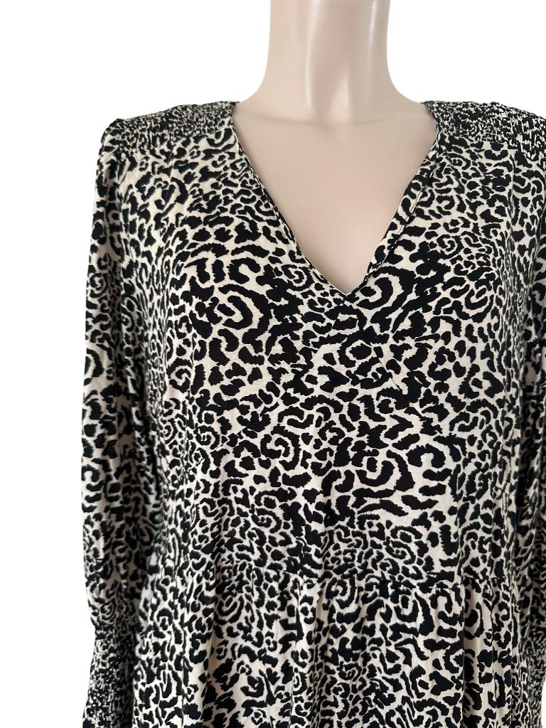 Miljuschka jurk XXL, Zwart, Maat 46/48 (XL) of groter, Ophalen of Verzenden, Zo goed als nieuw