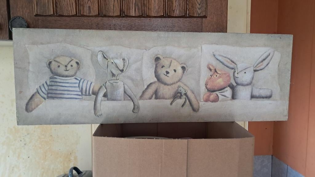 Gratis canvas voor kinderkamer., Ophalen