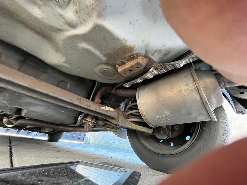 Achterdemper uitlaat Toyota Yaris, Ophalen of Verzenden, Toyota