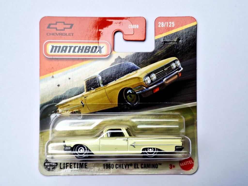 Matchbox 2024  '1960 CHEVY EL CAMINO, Ophalen of Verzenden, Nieuw, Auto