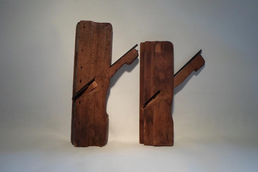 Profiel Schaaf Antiek 2 Stuks, Antiek en Kunst, Antiek | Gereedschap en Instrumenten, Ophalen of Verzenden