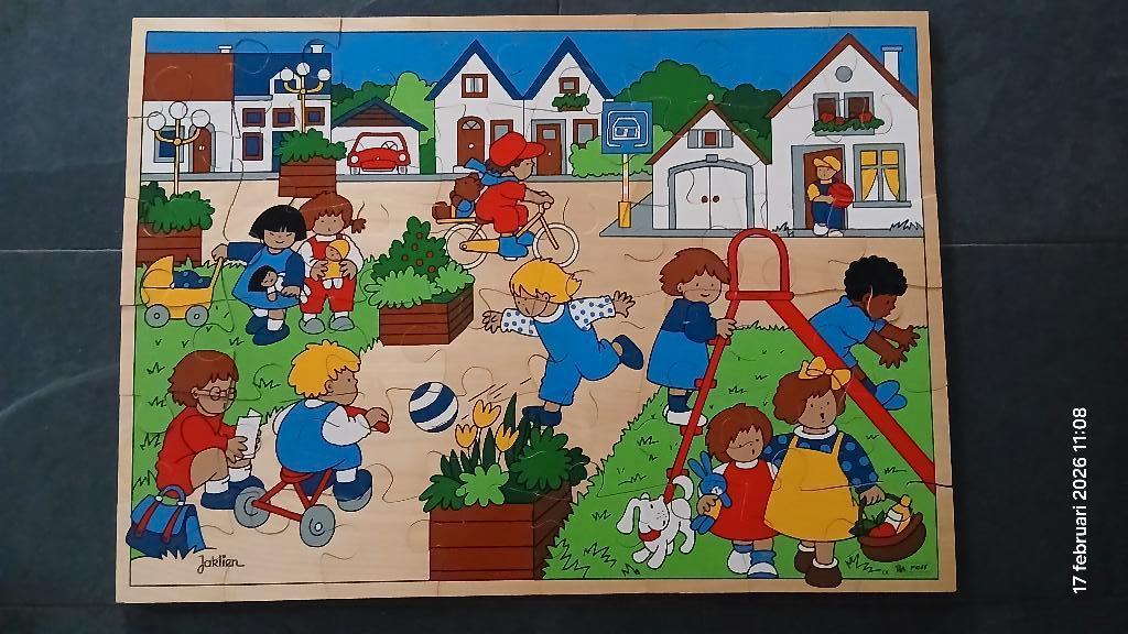 Rolf houten legpuzzel/vloerpuzzel  ( 70 x 50 x 1 cm ) NIEUW, Kinderen en Baby's, Speelgoed | Kinderpuzzels, 2 tot 4 jaar, 10 tot 50 stukjes